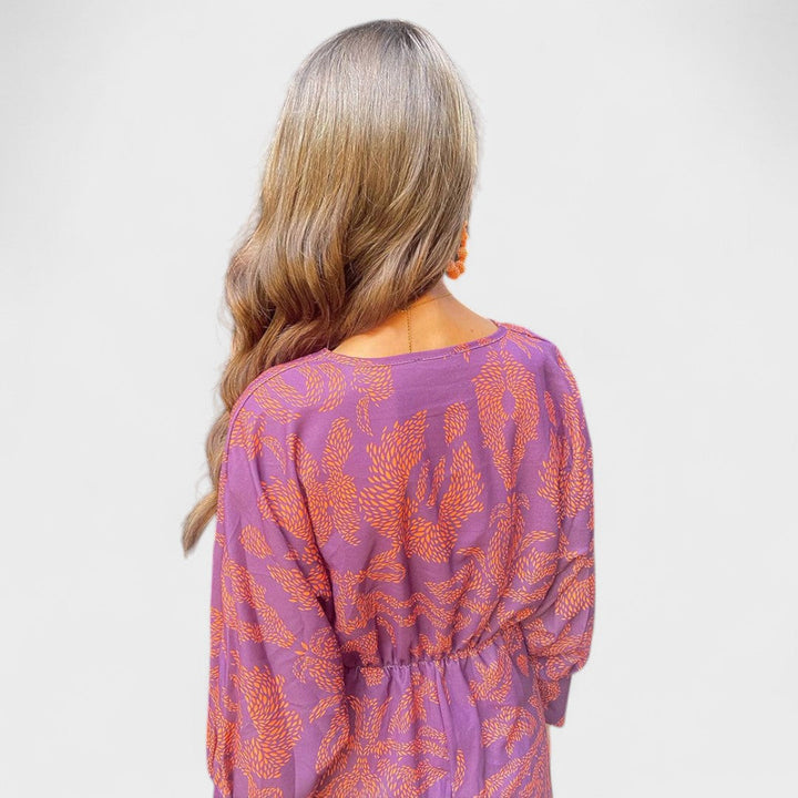 Vesna - Midi haljina s V-izrezom