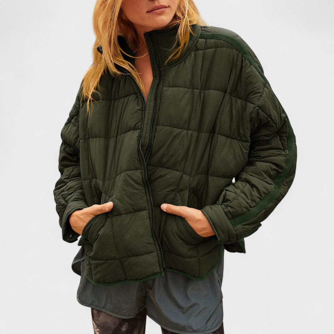 Aurora – Lagana kompaktna zip puffer jakna