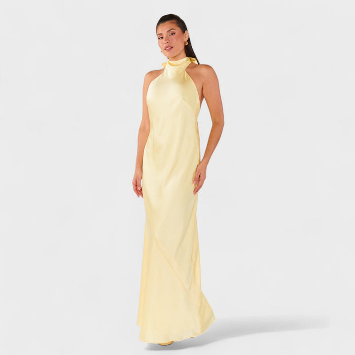 Martina - Haljina s satenskom mašnom