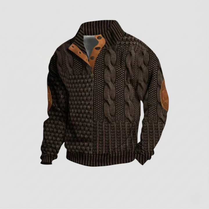 FRANJO | Vintage chic pleteni pulover