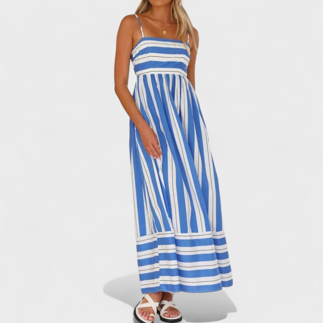 Isabel - Duga haljina s prugama