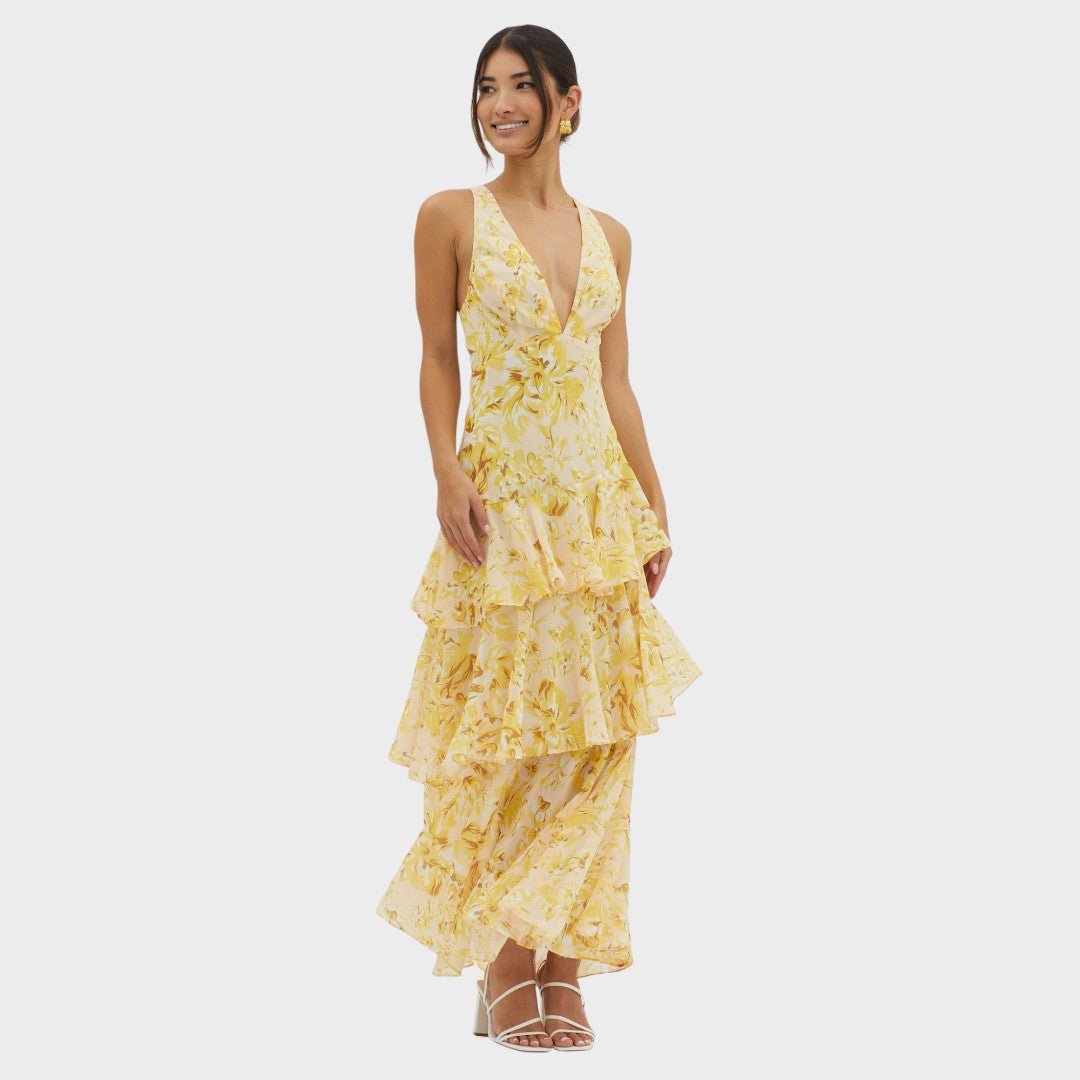 Helena - Midi haljina Bloom Shift