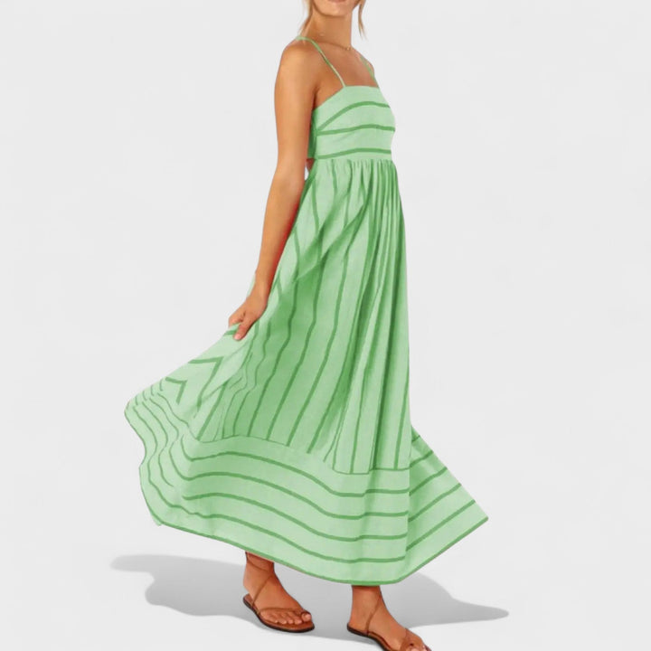 Isabel - Duga haljina s prugama