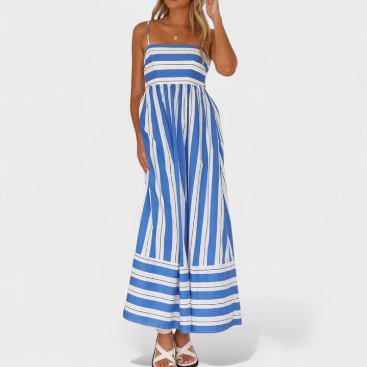 Isabel - Duga haljina s prugama