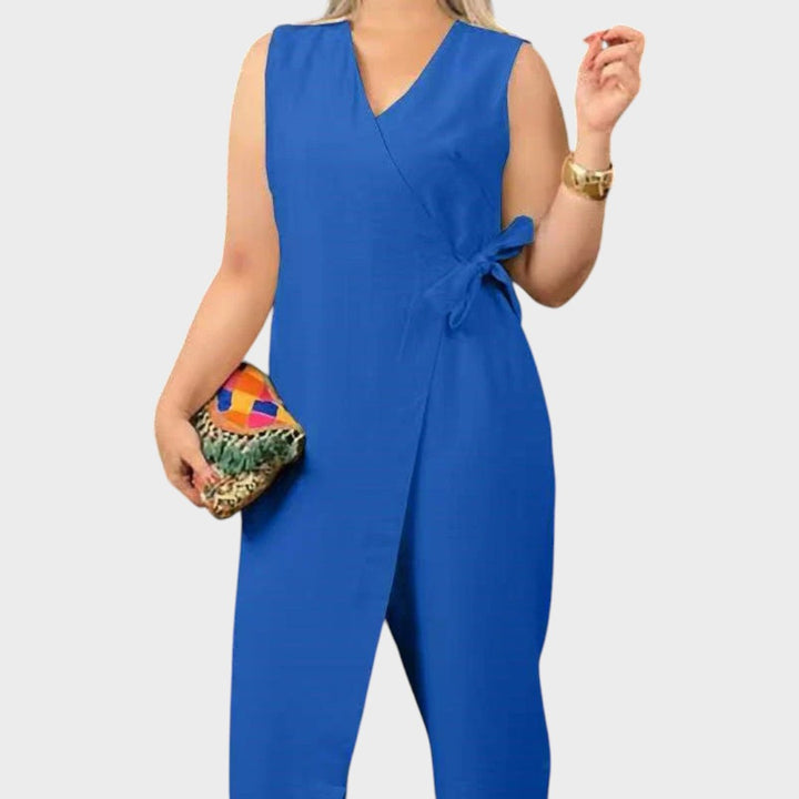 Dragana -  Elegantni kombinezon s V-izrezom